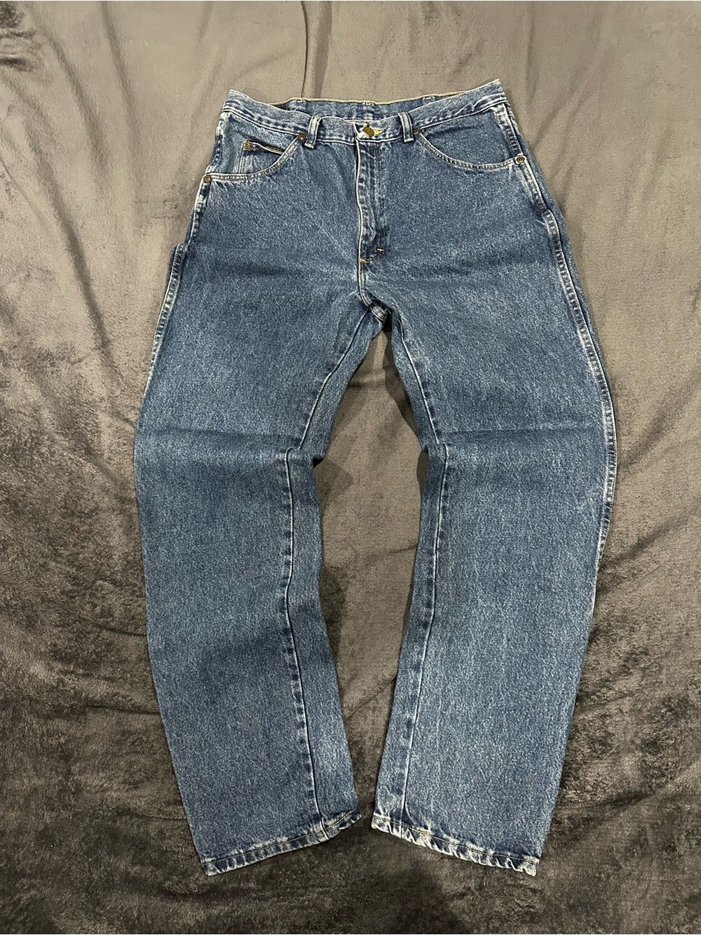 90s Baggy Blue Jeans